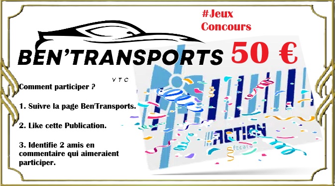 Règlement du Jeu concours VTC Béthune